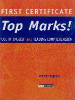 First certificate top marks use of English and reading comprehension