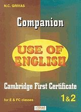 Use of english 1,2. Companion Cambridge First Certificate