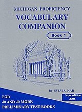 Michigan Proficiency Vocabulary Companion 1