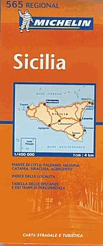 Sicilia Michelin regional 565