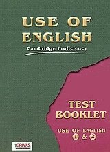 Use of english. Test booklet. Use of english 1 & 2