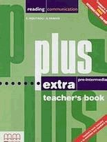 Plus extra pre-intermediate. Reading communication. Teacher's book