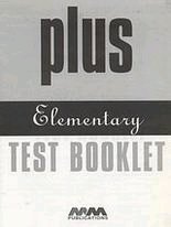 Plus elementary. Test booklet