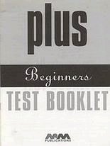 Plus beginners. Test booklet