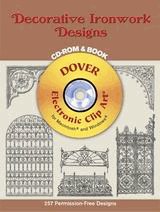 Decorative Ironwork Designs CD-ROM and Book
