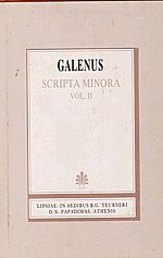 Galenus scripta minora II ()