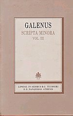 Galenus scripta minora III ()