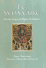 Le Synaxaire III