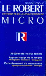 Le Robert dictionnaire de la langue francaise (Micro)