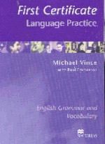 First Certificate - Language Practice - English Grammar and Vocabulary