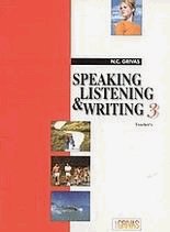 Speaking, listening and writing 3. Teacher's