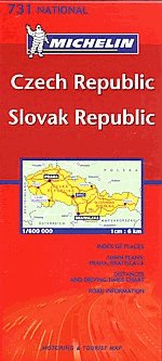 Czech Republic - Slovak Republic  - Michelin 731