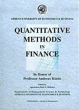 Quantitative methods in finance