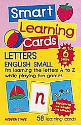 Smart learning cards Letters English small