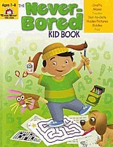 The never bored kid book ages 7-8