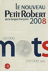 Le nouveau petit Robert 2008